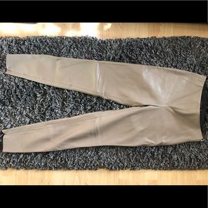 Zara XS Faux Leather Leggings